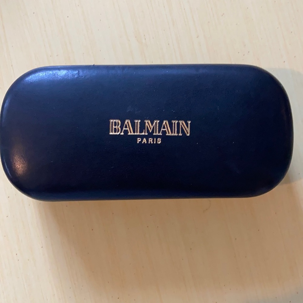 NWT BALMAIN PARIS eye glass case